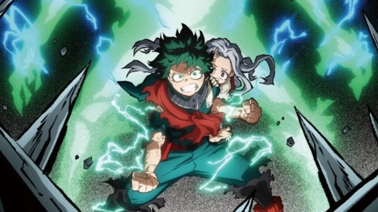 Izuku Midoriya from My Hero Academia